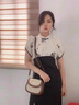 CAHOE KULLO官网包包女包轻奢侈2025新款时尚品牌单肩包女士斜挎包小众马鞍包 米白配咖-小众ck女包生日礼物送女友送老婆 夏季实用走心高级感送闺蜜 实拍图