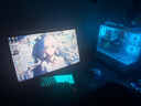半岛铁盒应龙360水冷海景房机箱ATX/MATX无A柱台式主机台式机电脑全景房 白色+极光Z13 ARGB风扇【4正5反】 实拍图