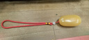 黄玉原石手把件貔貅手玩件男士 玉石手把玩件摆件健身 无雕刻原石 实拍图
