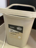 宅轻松茶渣桶垃圾过滤排水桶茶台废水桶功夫茶具茶水配件办公茶桶白6.5L 实拍图