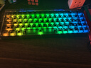 狼蛛（AULA）HERO 68HE磁轴键盘RT电竞游戏客制化机械有线RGB灯效五层填充网页驱动无畏契约8K回报率家用办公 【碳定版】黑雾透键帽【玉皇磁轴】 实拍图