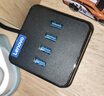 联想（Lenovo）USB分线器3.0接口转换器四合一扩展坞转接头HUB集线器USB延长线笔记本/台式机转换器 实拍图