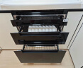 美的（Midea）暖阳消毒柜嵌入式家用 厨房餐具碗柜碗筷茶杯茶具 紫外线 110L三层大容量【国家补贴】110HQ2pro 实拍图