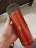 膳魔师（THERMOS）保温杯470ml高真空不锈钢办公家用带茶漏水杯CMK-501 CBW 实拍图