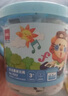 得力(deli)12色超轻粘土学生玩具彩泥橡皮泥黏土手工DIY(颜色随机)手提桶装毕业儿童节文具生日礼物 实拍图