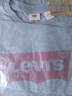 Levi's李维斯情侣美式宽松印花时尚简约舒适潮流纯棉圆领短袖T恤 灰色 002A0-0003 M 实拍图