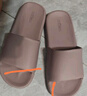远港摩卡拖鞋女夏季室内防滑浴室居家凉拖男 灰褐色 35-36【标准码】  实拍图
