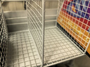 得力得力(deli)金属桌面书立架 防锈铁线 办公桌文件架置物架 桌面收纳架/盒/书架 TB00白 实拍图