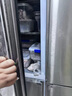 雪花四门冰箱商用六门立式不锈钢冰柜厨房大容量四开门双温冷藏冷冻直冷风冷冰箱冷柜保鲜柜 豪华款-18℃六门【全冷冻】一级节能 实拍图