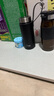希诺（HEENOOR）玻璃杯男女士单层加厚大容量办公家用透明杯子便携带盖泡茶水杯 本色（带滤网） 530ml 实拍图