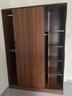 唐辑实木衣柜卧室现代简约家用推拉门储物大衣柜140*50*200cm 实拍图
