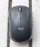 罗技（Logitech）M196 无线蓝牙鼠标 办公鼠标 笔记本商务办公家用 小巧便携 对称手型 石墨灰 实拍图