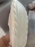 妈妈果（org.mama）月子鞋夏季薄款产妇孕妇月子拖鞋包跟厚底春秋款防滑软底大码透气 【升级厚底】网眼薄款-小熊杏色 38-39 实拍图