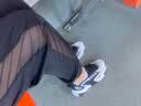特步（XTEP）女子凉感防晒运动长裤夏季冰丝针织运动裤宽松高弹锦氨 实拍图