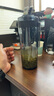 米家Tritan水杯 600ml大容量 小米（MI）健身弹盖杯摇摇杯 深灰色 实拍图