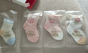 贝比婴儿袜子夏季薄款棉袜可爱新生儿宝宝袜透气网眼袜女童公主中筒袜 实拍图