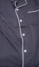 京东京造【10A抑菌】A类一等品50支纯棉男式睡衣男家居服100%棉深灰XL 实拍图