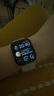 Apple/苹果 Watch Series 10智能手表蜂窝款42毫米玫瑰金色铝金属表壳淡桃粉色运动型表带S/M MWXQ3CH/B 实拍图