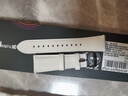 威千图适用华为手表表带真皮GT5/5pro/Watch5/4/4pro/3/3pro/GT4/3/2运动表带腕带男46/48表盘【白色】 实拍图