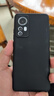 卡莱澳 小米12手机壳 XIAOMI12全包磨砂防指纹防摔软壳 黑色 6.28英寸 实拍图