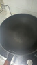 炊大皇 炒锅铁锅 健康无涂层蜂窝纹32cm 家用炒菜锅玄铁XT32CGH 实拍图