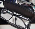 WAN XIN 新款 1.67超薄高清防蓝光镜片男可配度数送商务眼镜框女Z 31297黑色 优雅黑金尽显儒雅 配万新1.60MR-8非球面镜片 实拍图