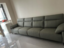 左右沙发简约客厅零靠墙电动功能皮艺沙发DZY6013四右 青云灰 实拍图
