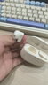 果坊无线蓝牙耳机半入耳式双耳降噪运动游戏低延迟音乐高音质超长续航适配小米华为oppo苹果vivo学生 【米白色】【升级80h待机时长】 创新短柄丨超长续航丨千元音质 实拍图