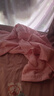 【京东快递】艾草驱蚊夏凉被 单双人可水洗机洗 不跑棉夏被 粉红色 140x200cm 实拍图