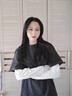 Ceokue冰袖女长薄款夏季宽松冰丝防晒袖套开车袖子骑行手臂护臂手套袖 【Rabbit】-白色 实拍图