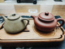 束氏宜兴紫砂壶原矿朱泥手工茶壶泡茶壶茶具 朱泥仿古210ML 实拍图