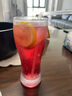 DKO玻璃杯果汁杯创意高颜值水杯大容量商用奶昔杯鸡尾酒杯饮料杯 500ml果汁杯【1个】 实拍图