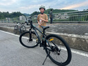 喜德盛（xds）山地自行车黑客350/旭日310 X6铝合金车架21速变速机械碟刹 黑银15.5寸(建议身高150-165) 实拍图