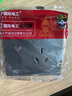 国际电工开关插座面板灰色家用86型墙壁暗装双控五孔带开关USB电源5孔插座 错位五孔 实拍图