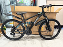 喜德盛（xds）喜德盛黑客350山地自行车喜德盛自行车山地车喜德盛山地车成人 26寸x15.5寸|黑/银|2026款内走线 实拍图