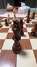 胜旅国际象棋大号实木带磁性可折叠棋盘34*34厘米儿童比赛专用 实拍图