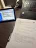 毕亚兹适用24/21款苹果ipad mini7/6 8.3英寸三折支撑保护套A17pro芯片 智能休眠稳固支撑 PB266-金刚黑 实拍图