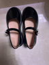 G.duck小黄鸭女童小皮鞋2024春秋新款黑色玛丽珍鞋鞋子演出鞋儿童公主鞋 黑色 （脚长加1cm下单哦） 35 （内长21.7cm） 实拍图