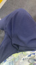 MsShe复古时髦套装高级感大码女装2026夏季胖mm巨显瘦上衣七分裤 裤子-藏青蓝色现货 4XL 实拍图