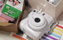 富士instax mini12一次成像拍立得相机（mini11拍立得相机升级版） 绣球蓝 官配：含影像花室配件盒 实拍图