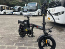 新大洲新国标代驾折叠电动车超长续航 锂电池电瓶助力自行单车轻便迷你小型男女士代步上班用可放后备箱 标配-汽车电芯6A-纯电续航10-12km 实拍图