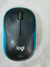 罗技（Logitech）M221 轻音鼠标 无线鼠标 办公鼠标 对称鼠标 带无线微型接收器 米白色 实拍图