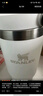 STANLEY拎拎杯吸管杯水杯保温杯大容量办公车载不锈钢杯子887ML-霜白 实拍图