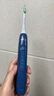 飞利浦（PHILIPS）【肖战推荐】电动牙刷钻石3系 生日礼物 成人情侣款送男生/女友 微泡水流 HX5181/02星云蓝 实拍图