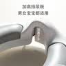 ONLYOU BABY儿童马桶坐便圈男女宝宝坐便器小孩厕所辅助器盖婴儿专用坐便垫圈 PVC软坐垫+双层踩脚凳+送挂钩 月影灰 实拍图