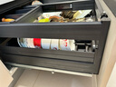 valdama威德玛拉篮橱柜厨房拉篮抽屉式太空铝合金碗篮抽中抽碗柜厨柜 单上层抽中抽拉篮（联系客服） (深度520mm) 实拍图