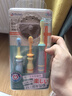 利其尔牙刷 婴儿训练牙刷 儿童牙刷 柔软刷毛 口腔清洁 乳齿清洁牙刷组合（8个月以上) 实拍图