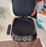美的（Midea）电饼铛 下盘可拆洗三明治机早餐机煎饼锅36mm加大加深双面加热独立控温烙饼锅电饼档JKE3458 送礼 实拍图