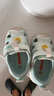 基诺浦（ginoble）宝宝透气凉鞋25夏季男女童学步鞋8-18个月机能鞋GB2442清爽绿 实拍图