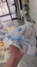 图涂丫婴儿帽子春夏季0-3-6-12个月男女宝宝盆帽遮阳帽秋天防晒帽1岁2岁 点点耳朵-水天兰 44码 帽围 40-44cm 建议0-6个月 实拍图